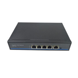 5-portowy przełącznik światłowodowy / komercyjny przełącznik Poe do sieci nadzoru wideo