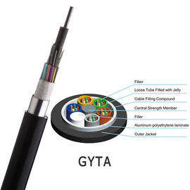 GYTA Stranded Loose Tube Ftth Fibre Cable Fibre Aluminium Non Armored G652